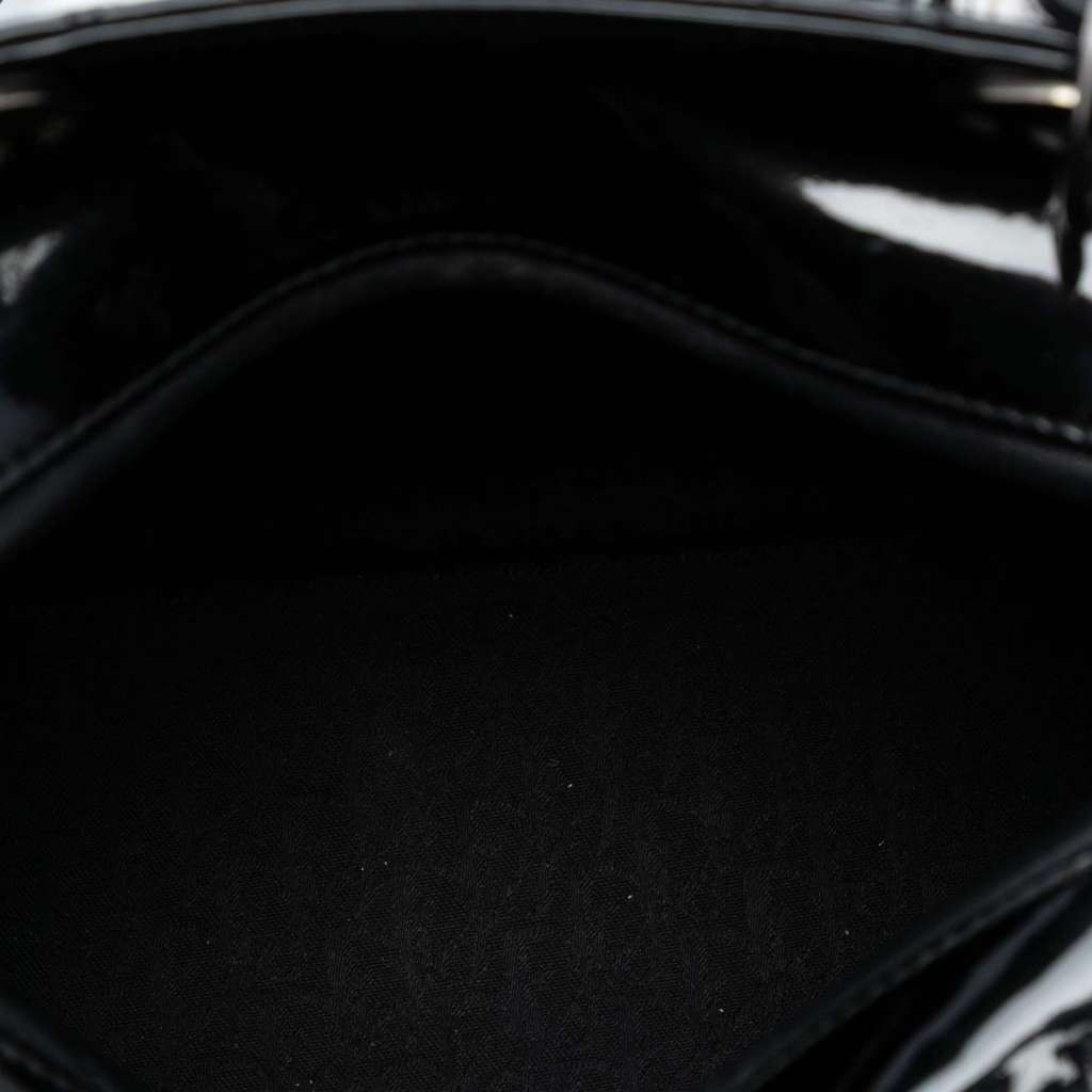 Dior Medium Patent Cannage Lady Dior - 4