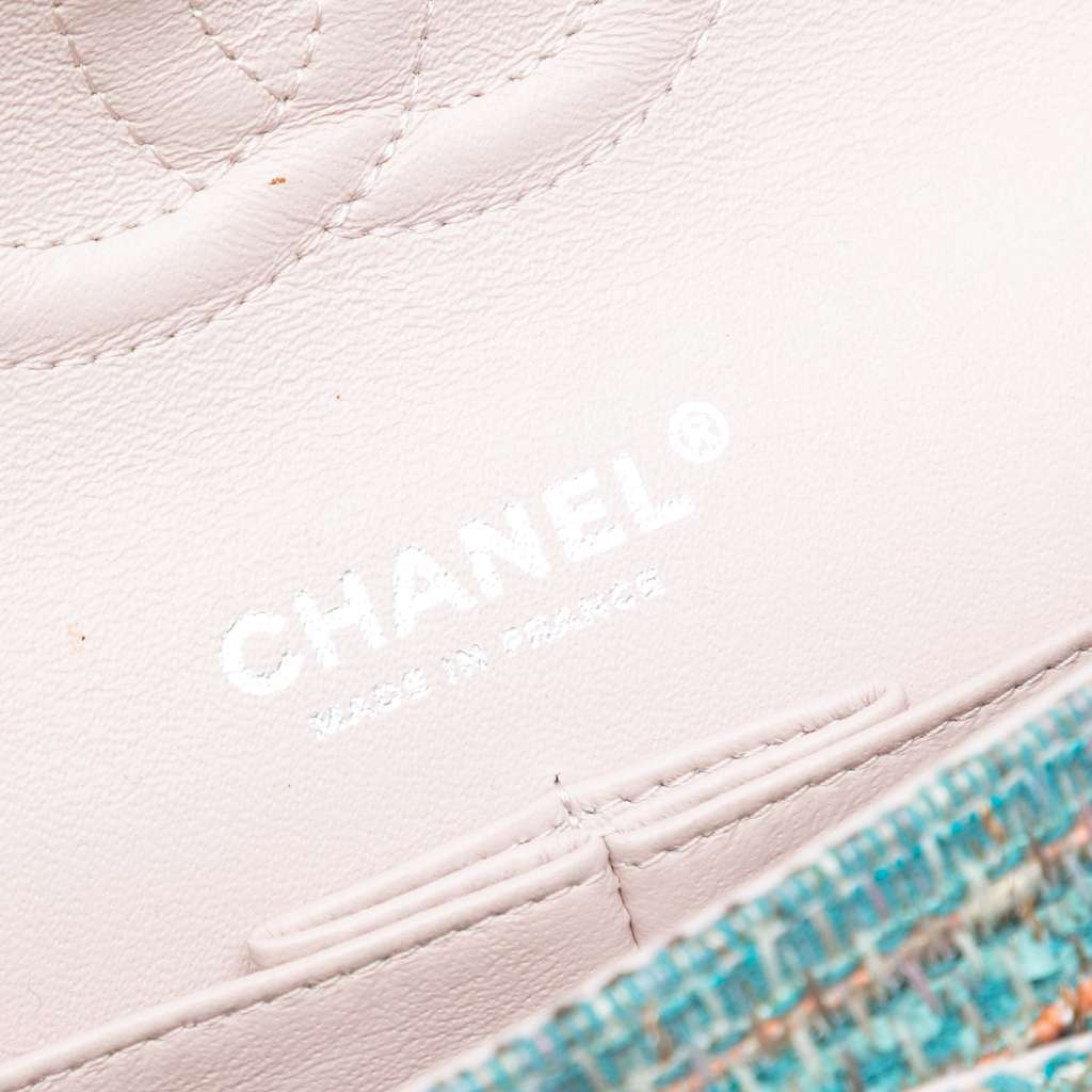 Chanel Medium Classic Tweed Double Flap - 5