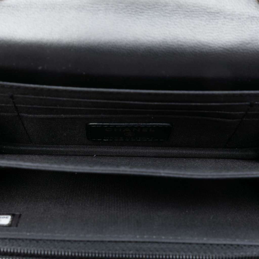 Chanel Mini Lambskin Trendy CC Wallet On Chain - 4