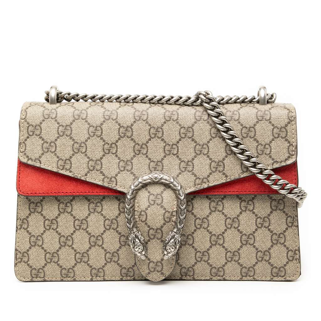 Gucci Medium GG Supreme Dionysus Shoulder Bag