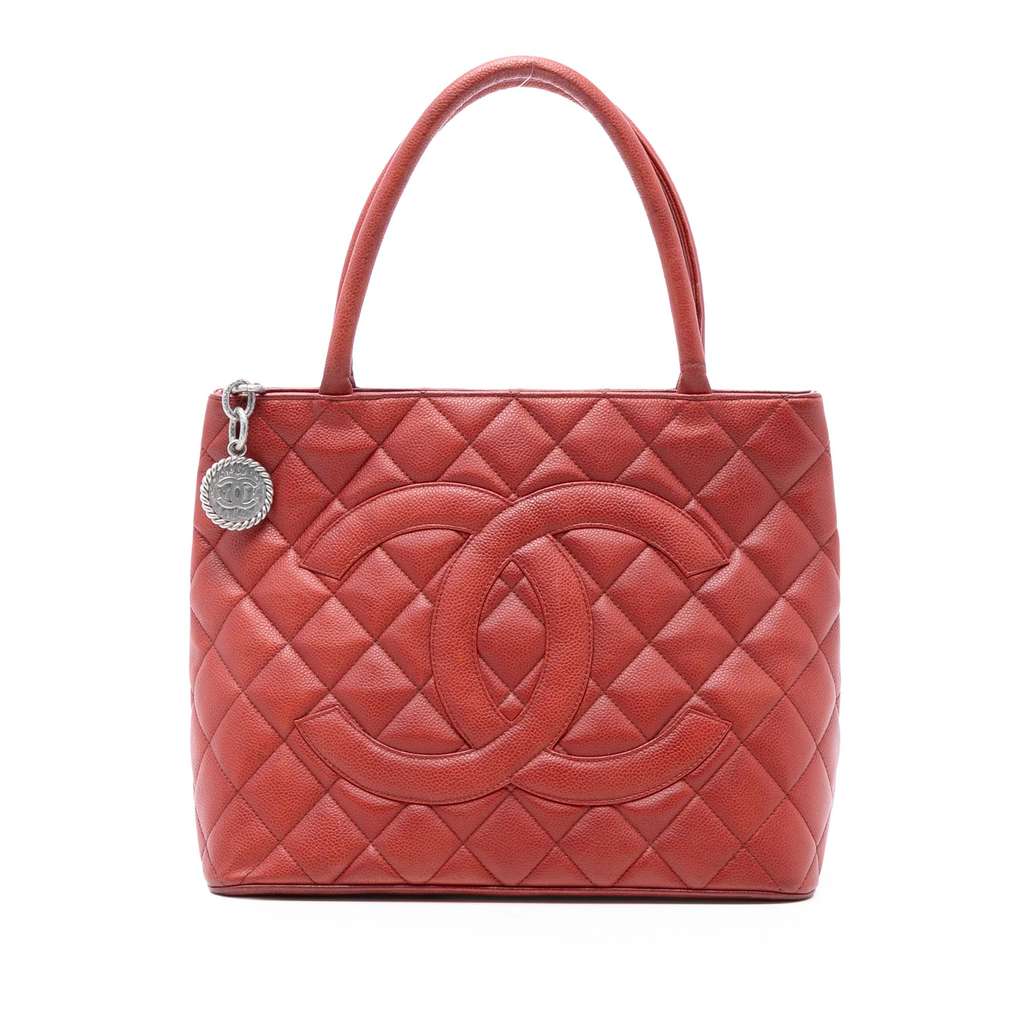 Chanel Caviar Medallion Tote