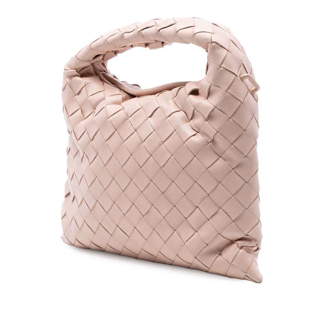 Bottega Veneta Mini Calfskin Intrecciato Hop Satchel - 2