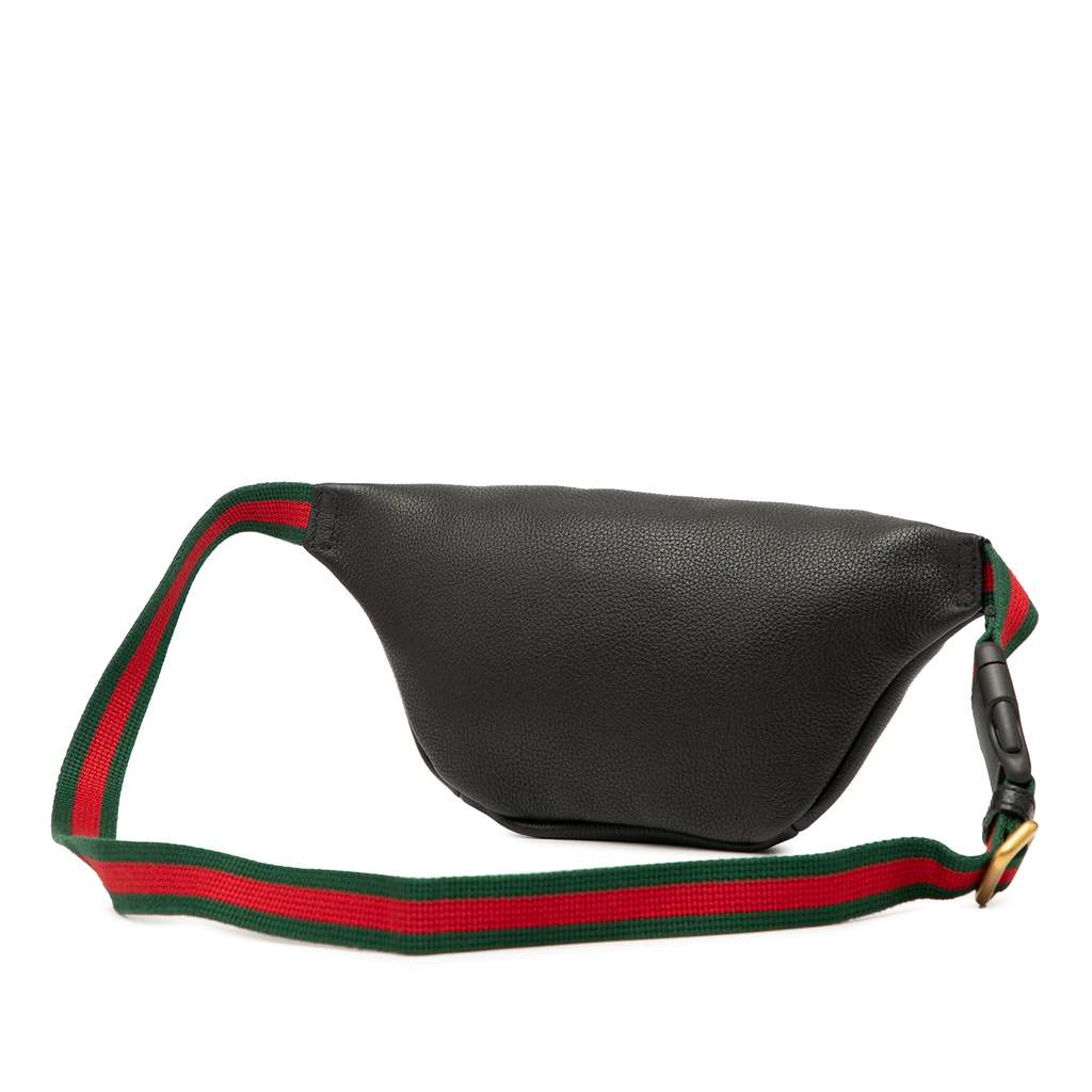 Gucci Small Grained Calfskin Logo Belt Bag - 2