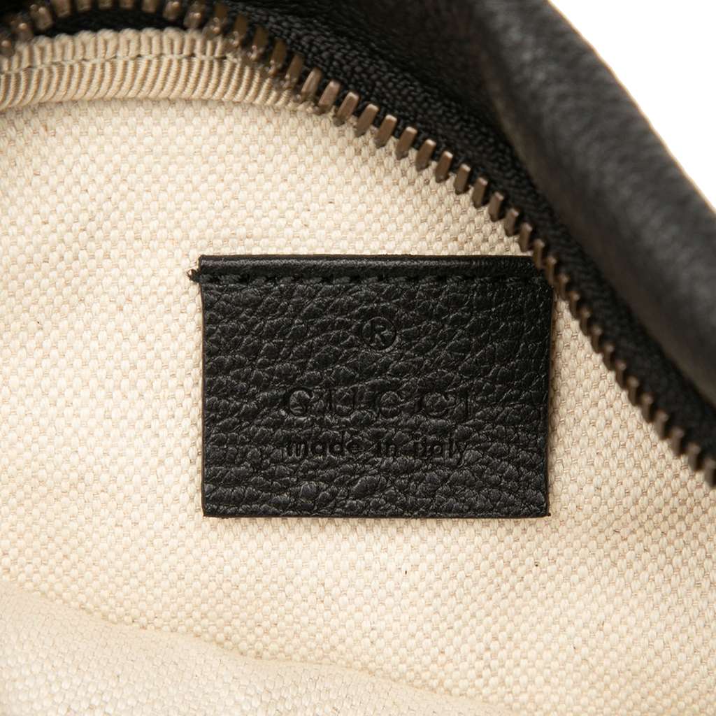 Gucci Small Grained Calfskin Logo Belt Bag - 5