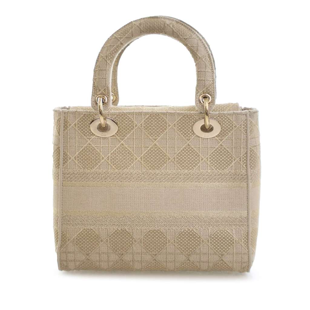 Dior Medium Canvas Cannage Lady D Lite - 2