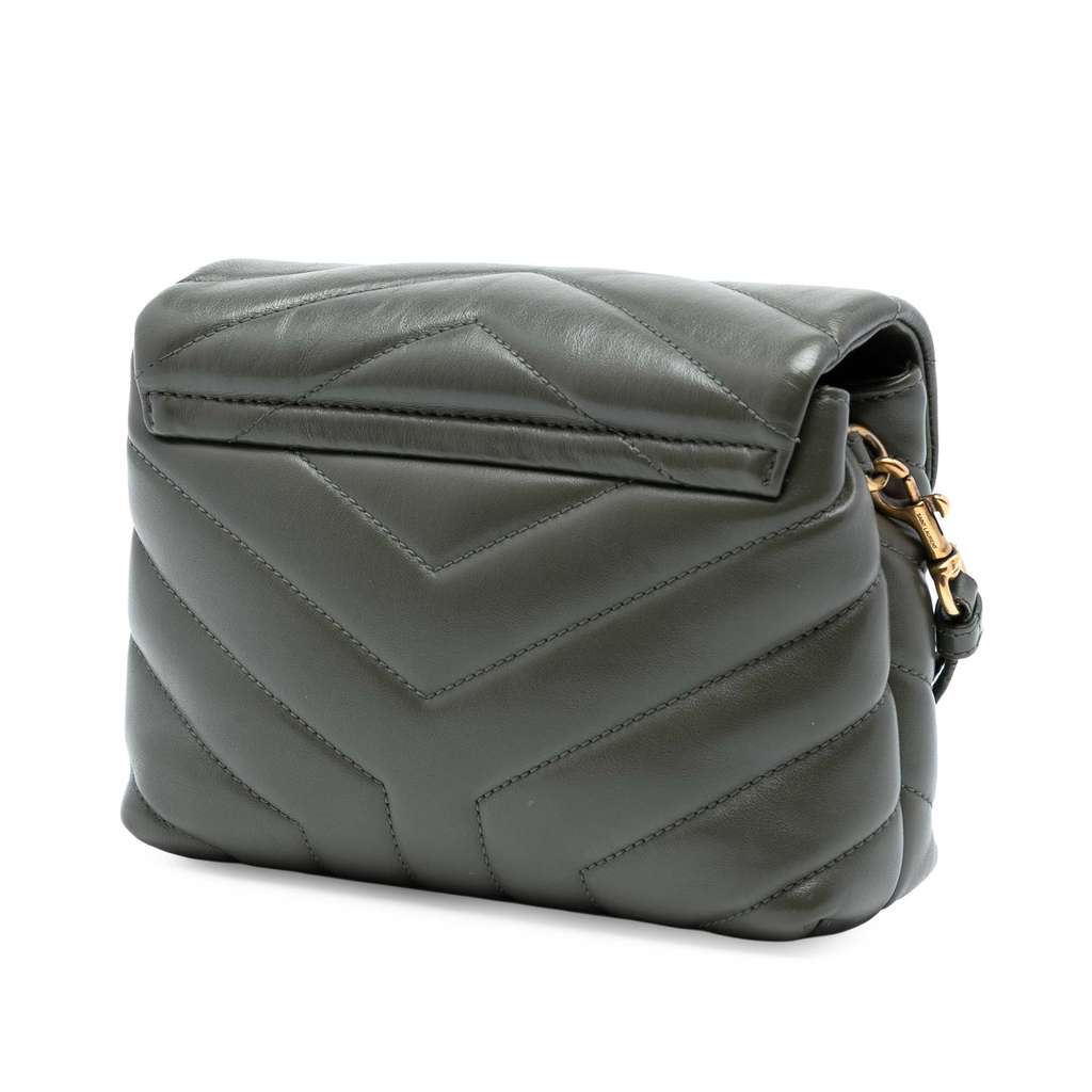 Saint Laurent Toy Matelasse Leather Monogram LouLou Crossbody - 2