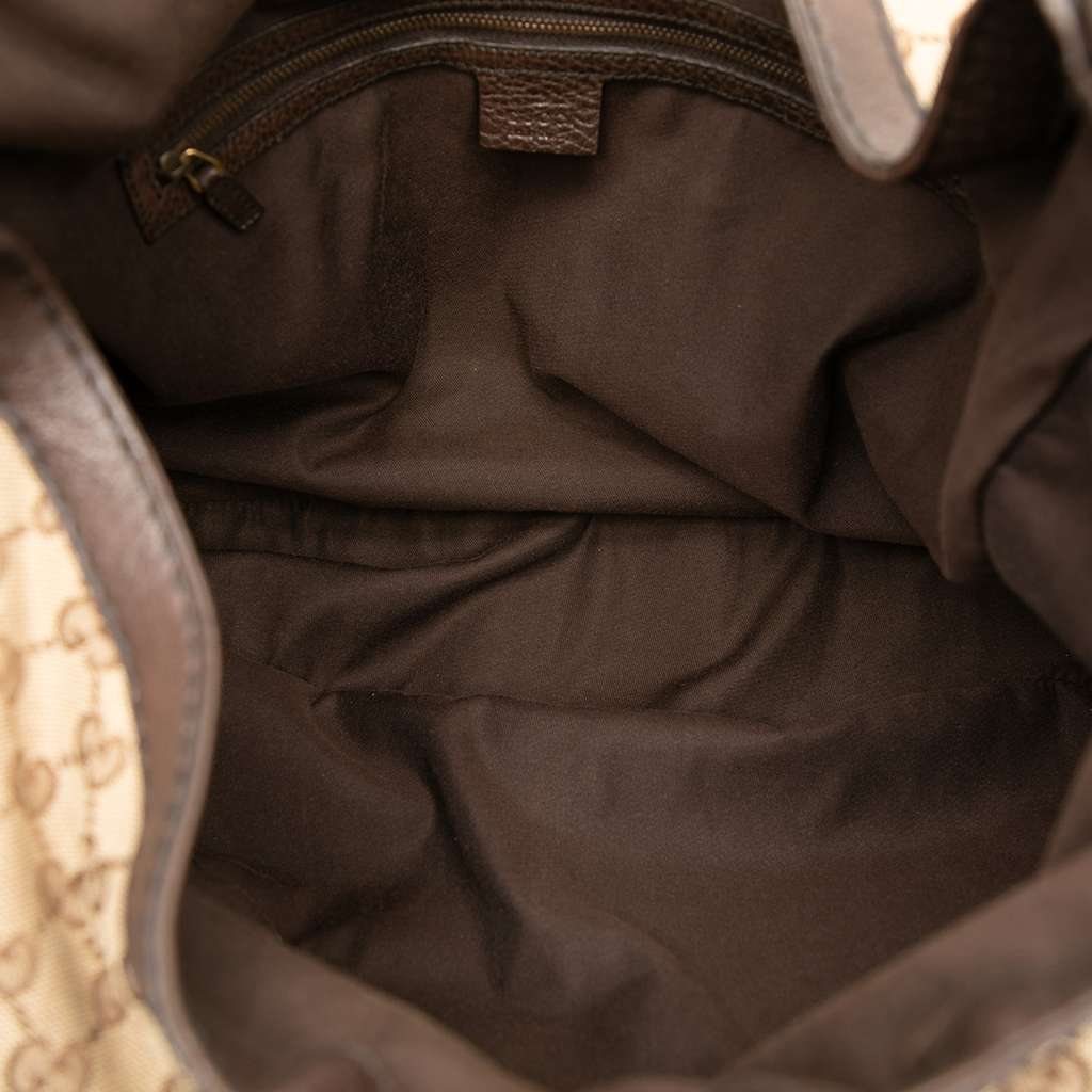Gucci Large GG Canvas Jockey Hobo - 4