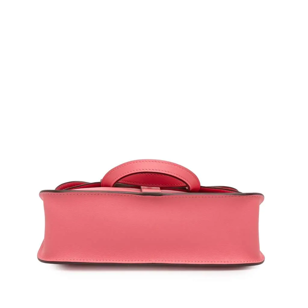 Hermès Mini Swift Halzan 22 Pink Leather Very good - Inside View
