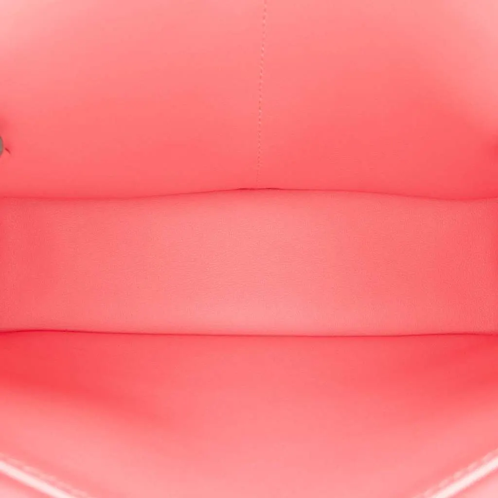 Hermès Mini Swift Halzan 22 Pink Leather Very good - Model View