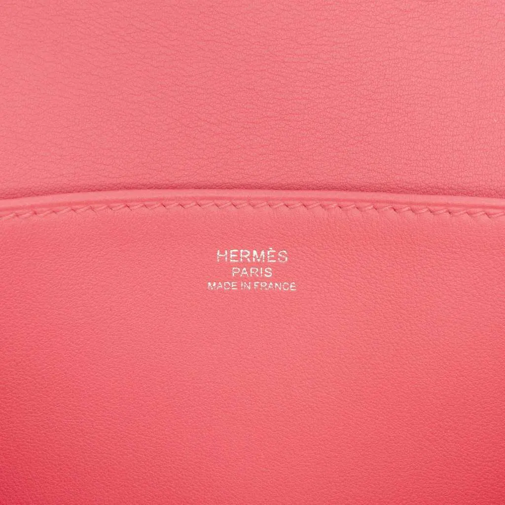 Hermès Mini Swift Halzan 22 Pink Leather Very good - Box View