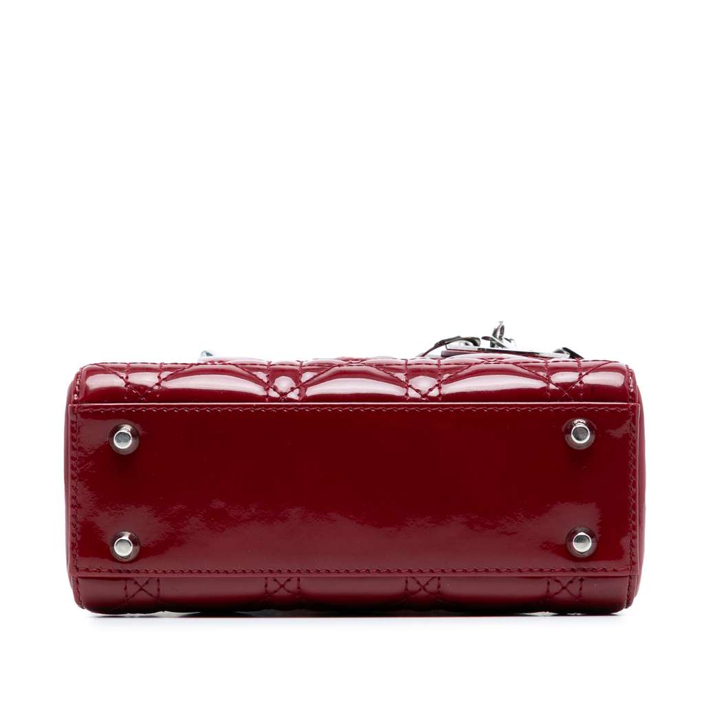 Dior Mini Patent Cannage Lady Dior - 3