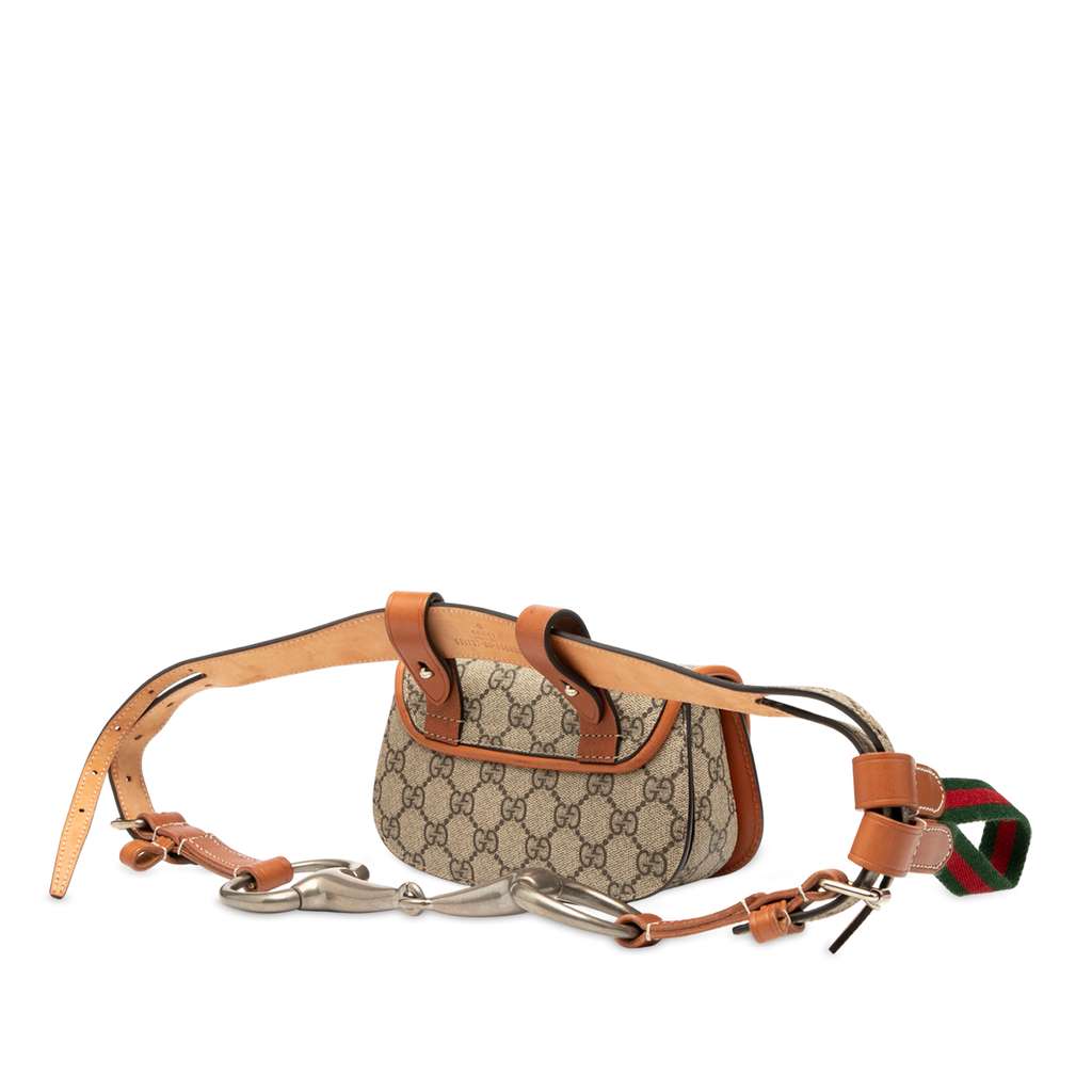 Gucci Mini GG Supreme Web Bamboo 1947 Belt Bag - 2