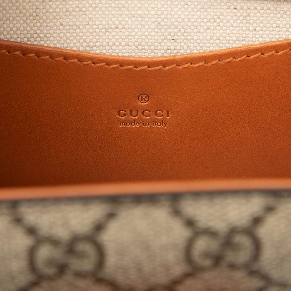 Gucci Mini GG Supreme Web Bamboo 1947 Belt Bag - 5