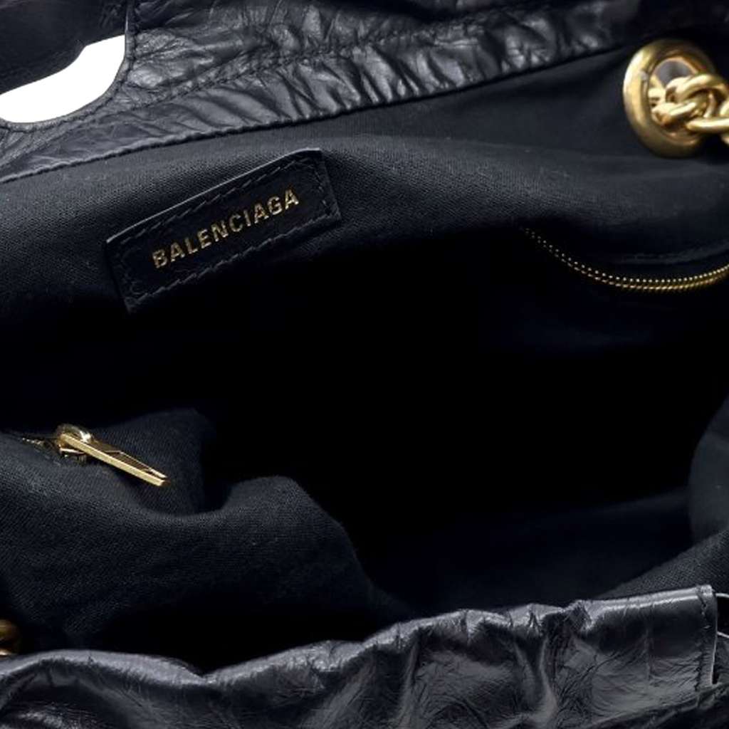 Balenciaga Medium Calfskin Crush Tote - 5