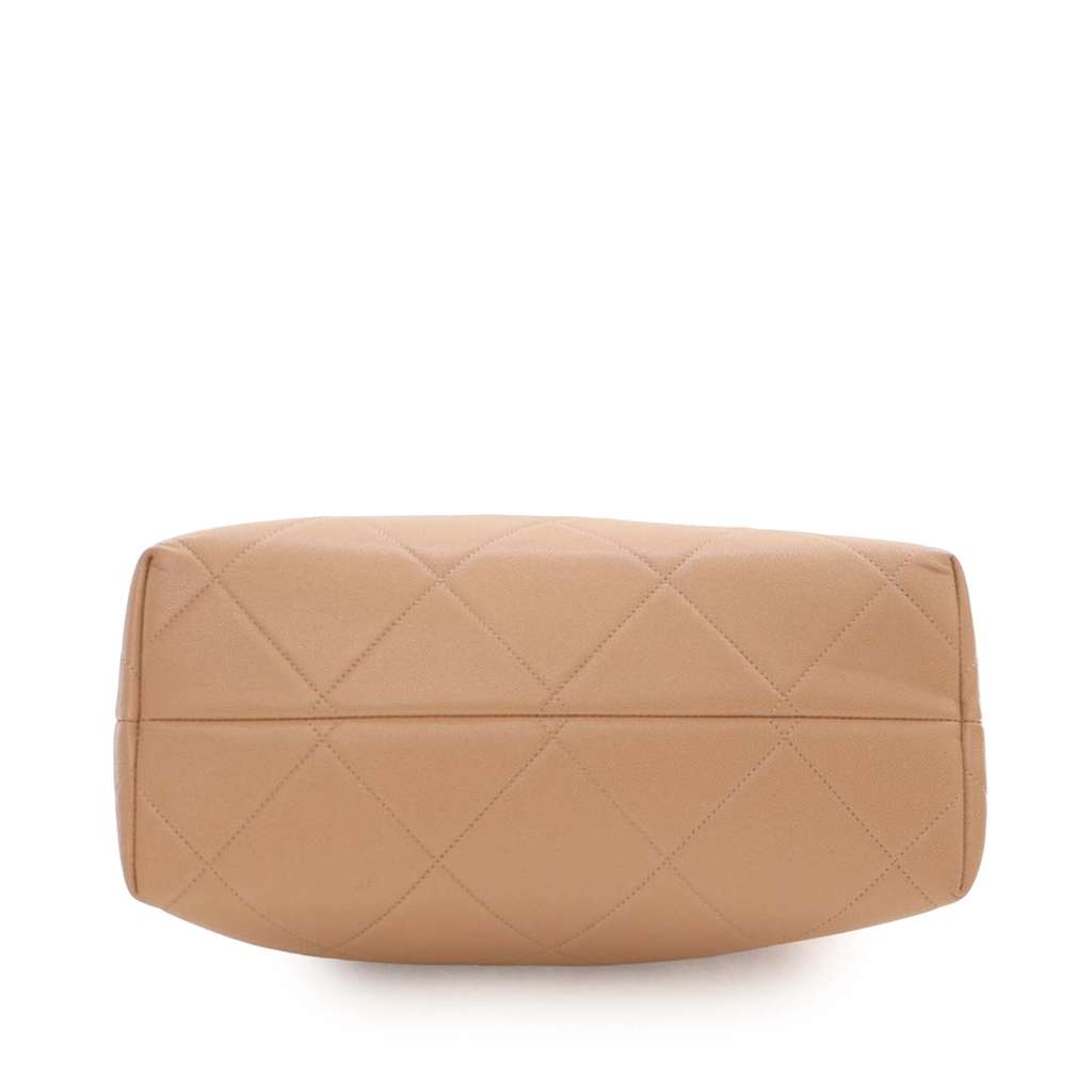 Chanel Quilted Caviar A Real Catch Shopping Tote - 5