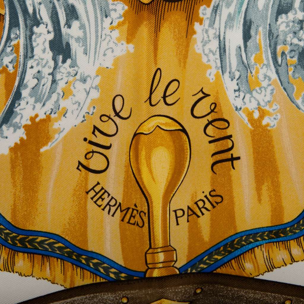 Hermès Vive Le Vent Silk Scarf - 3