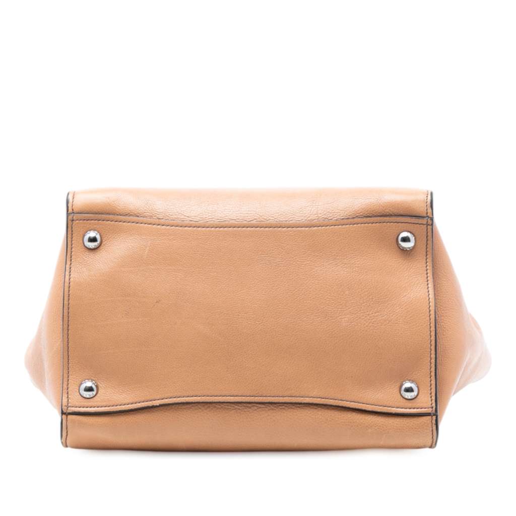 Prada Glace Calf Twin Pocket Satchel - 3