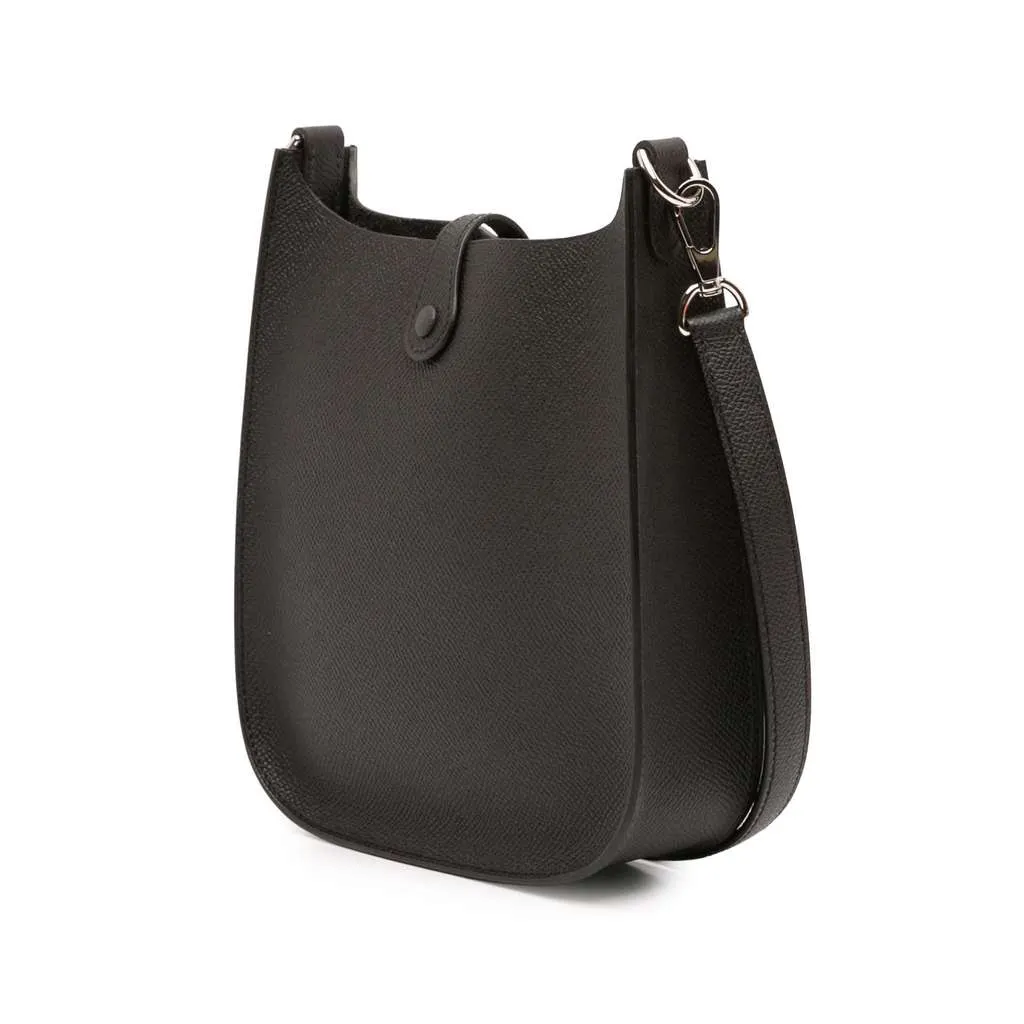 Hermès Epsom Evelyne 16 Sellier Black Leather Very good - Back View
