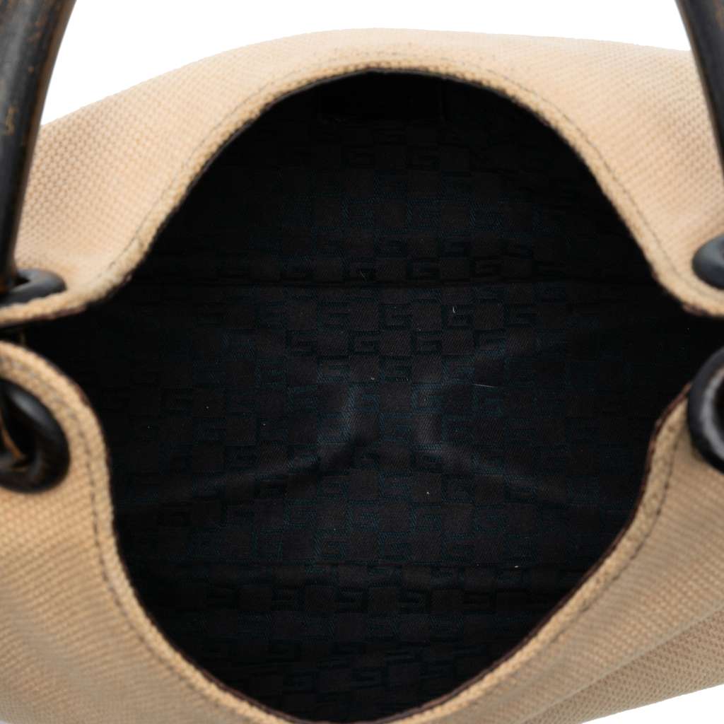 Gucci Canvas Shoulder Bag - 4