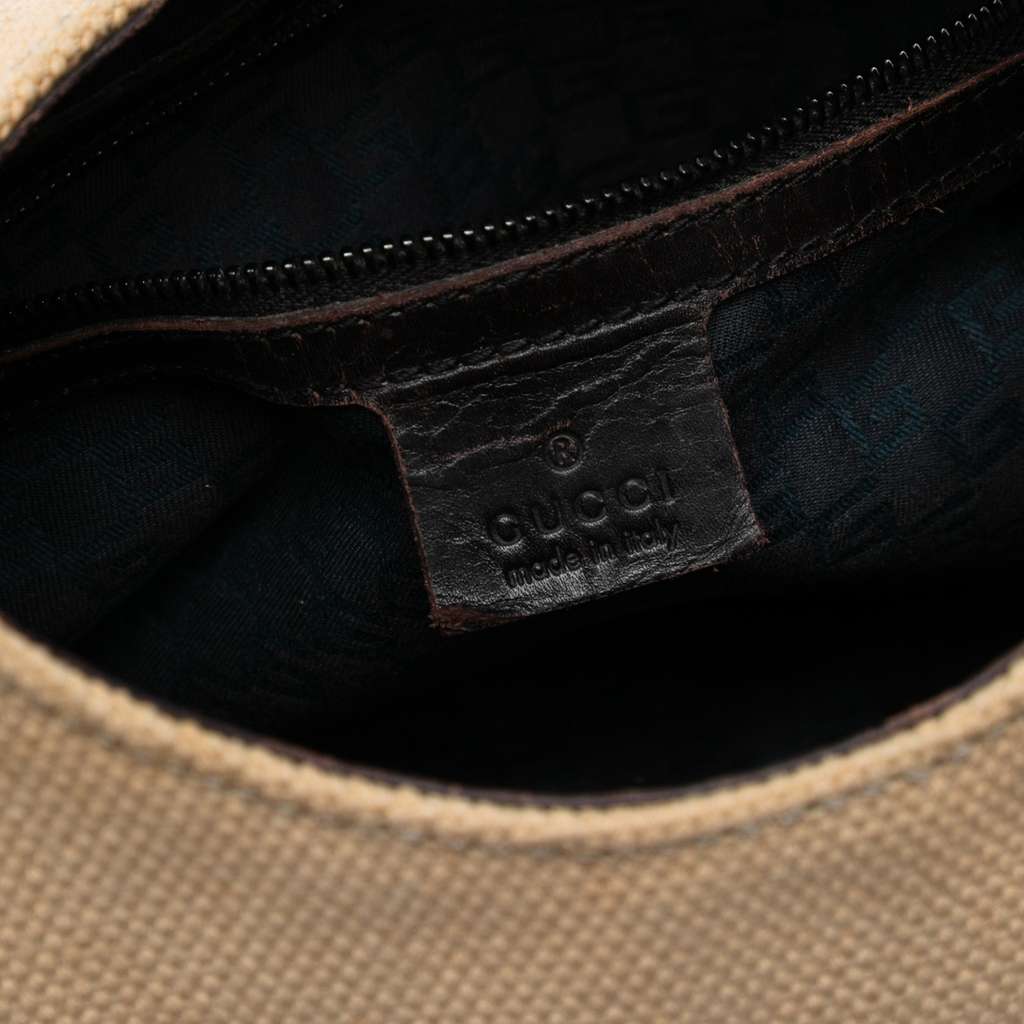 Gucci Canvas Shoulder Bag - 5