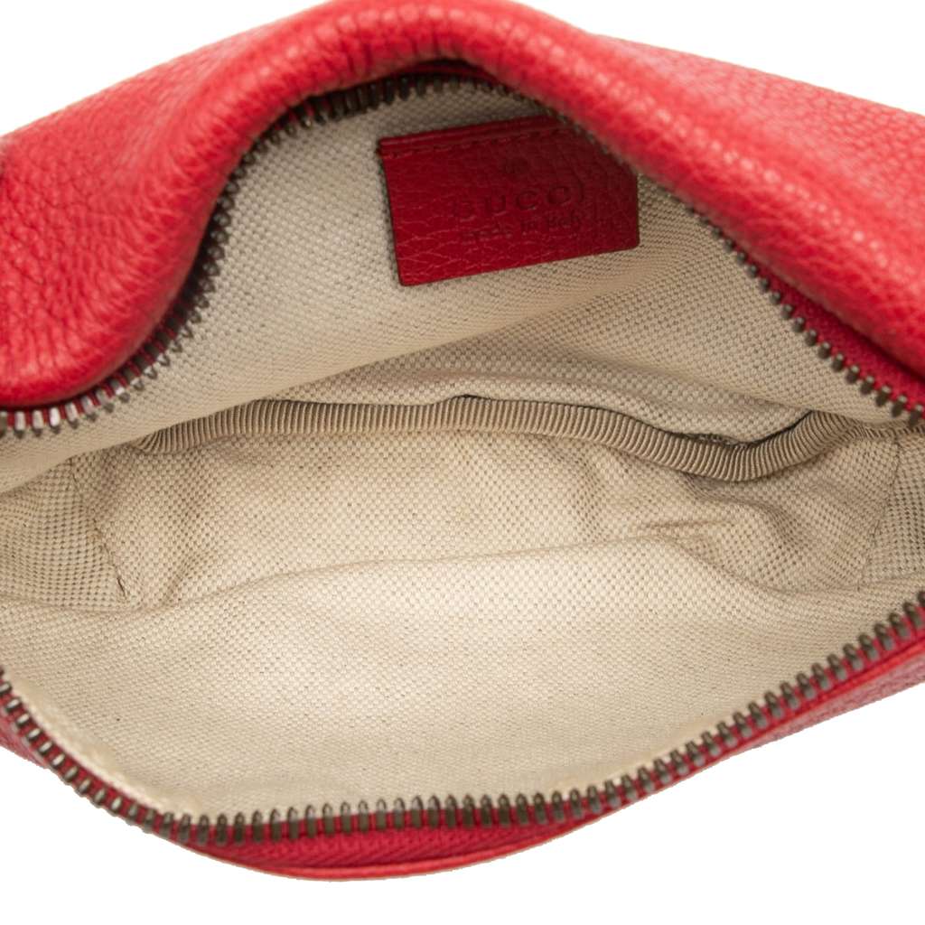 Gucci Small Leather Logo Belt Bag - 4