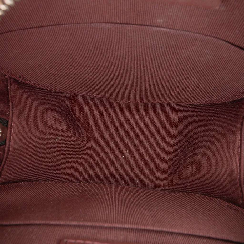 Chanel CC Quilted Caviar Round Clutch With Chain - 4