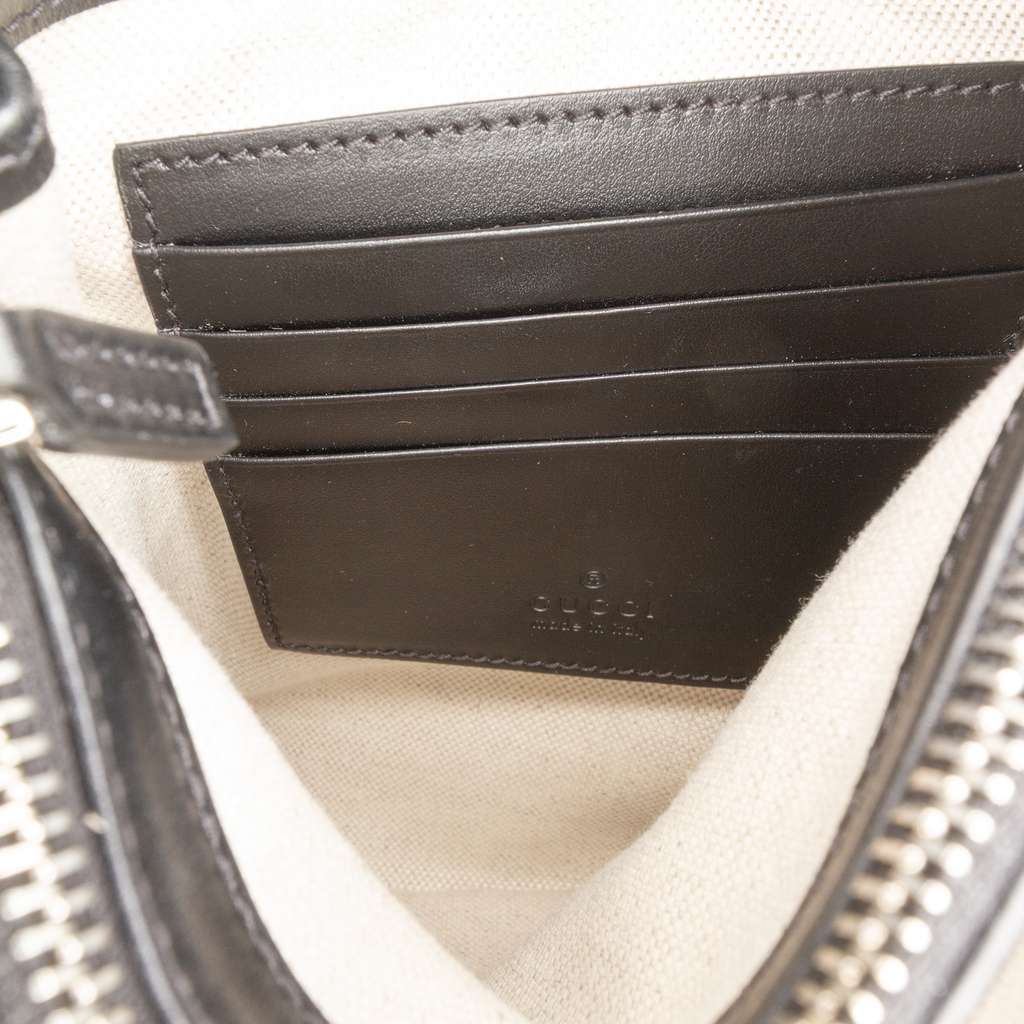 Gucci GG Embossed Leather Flap Crossbody - 5