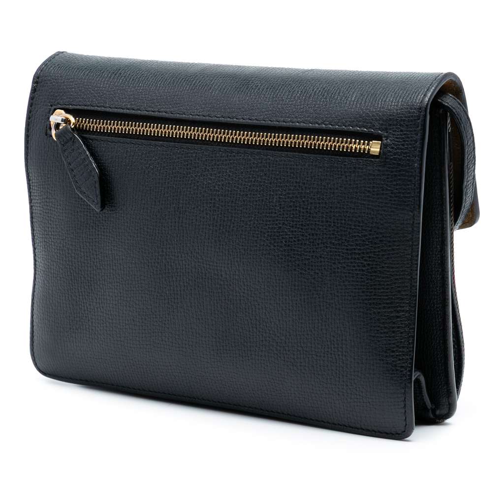 Burberry Small Leather and House Check Canvas Derby Macken Crossbody - 2