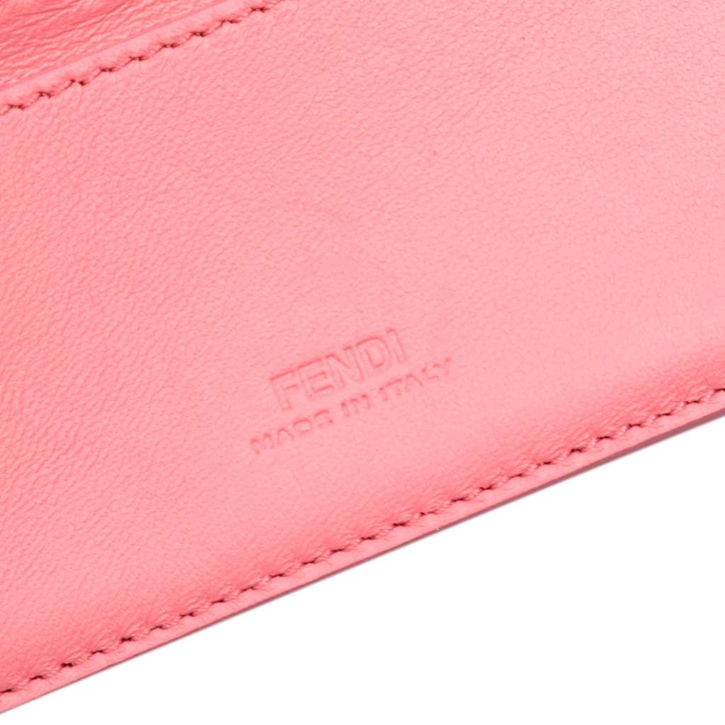 Fendi Satin Phone Pouch Baguette Satchel - 5