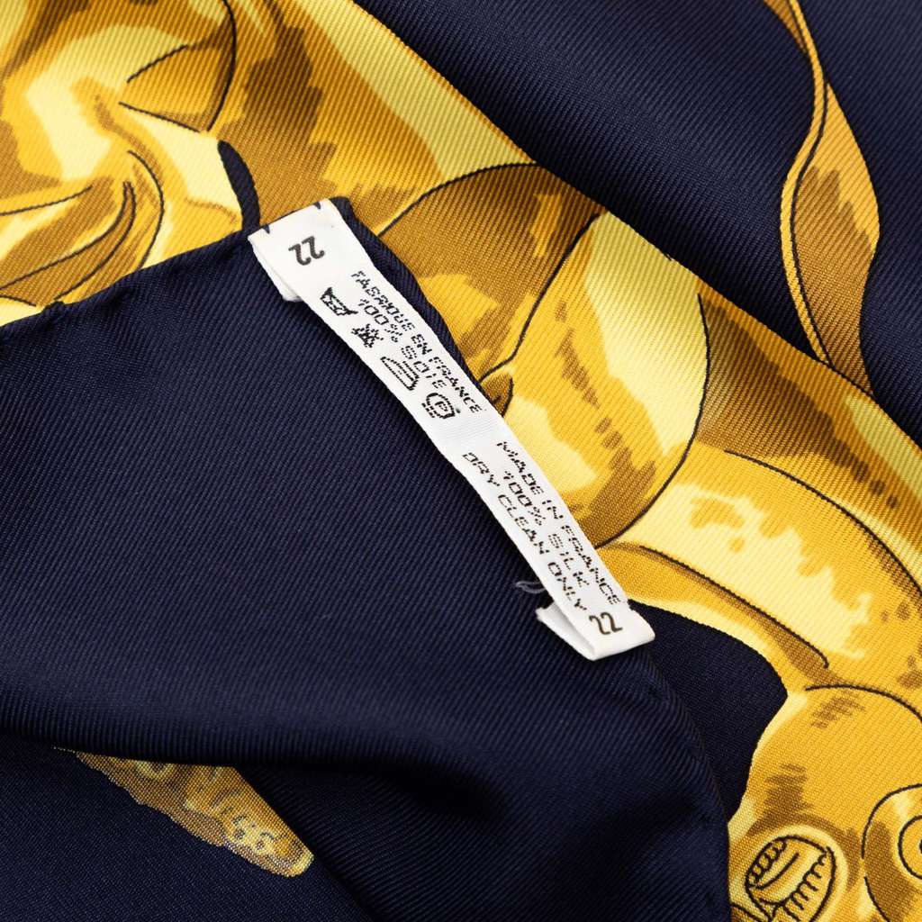 Hermès Les Cavaliers d Or Silk Scarf - 2