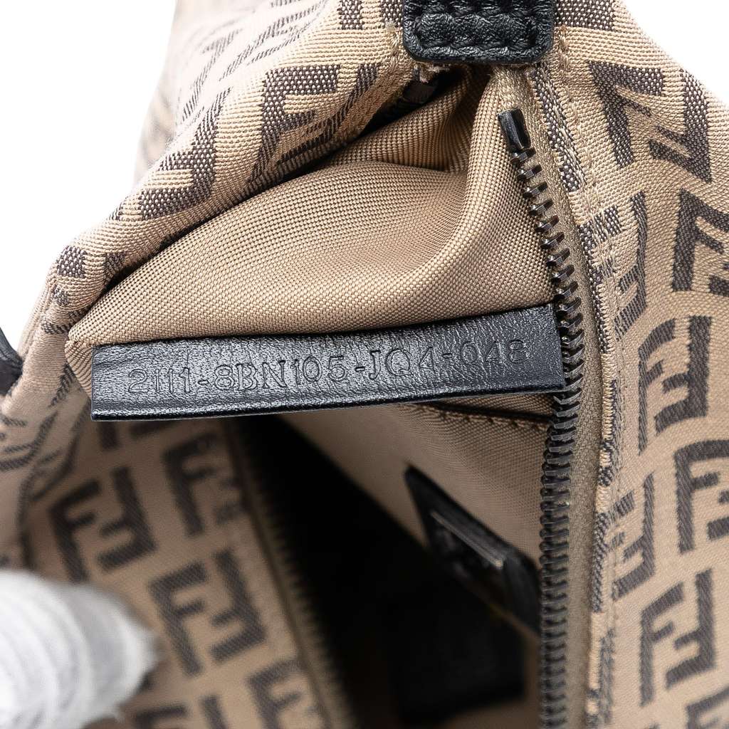 Fendi Mini Zucchino Canvas Handbag - 5