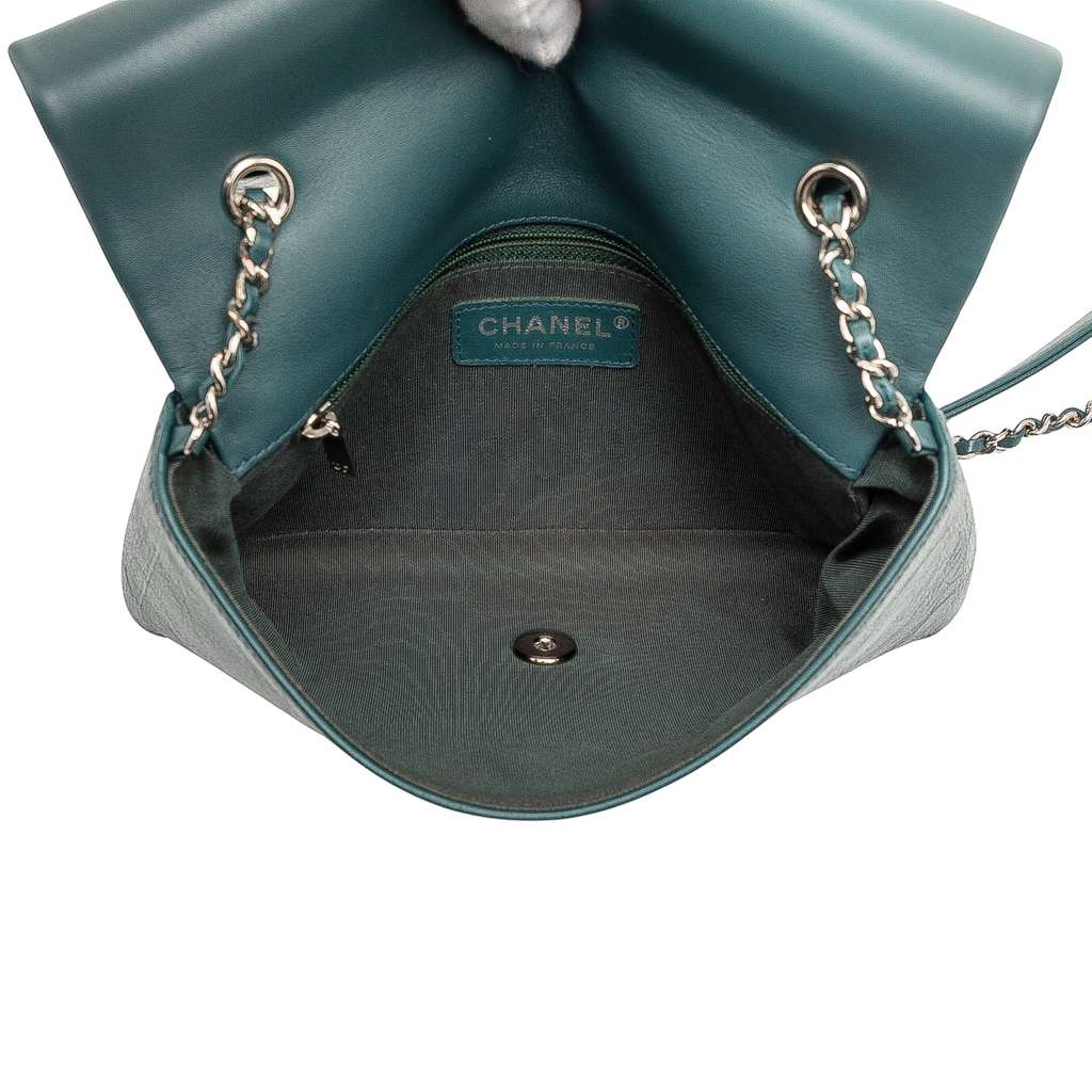 Chanel Small Quilted Crumpled Calfskin Bi Vintage Full Flap - 4