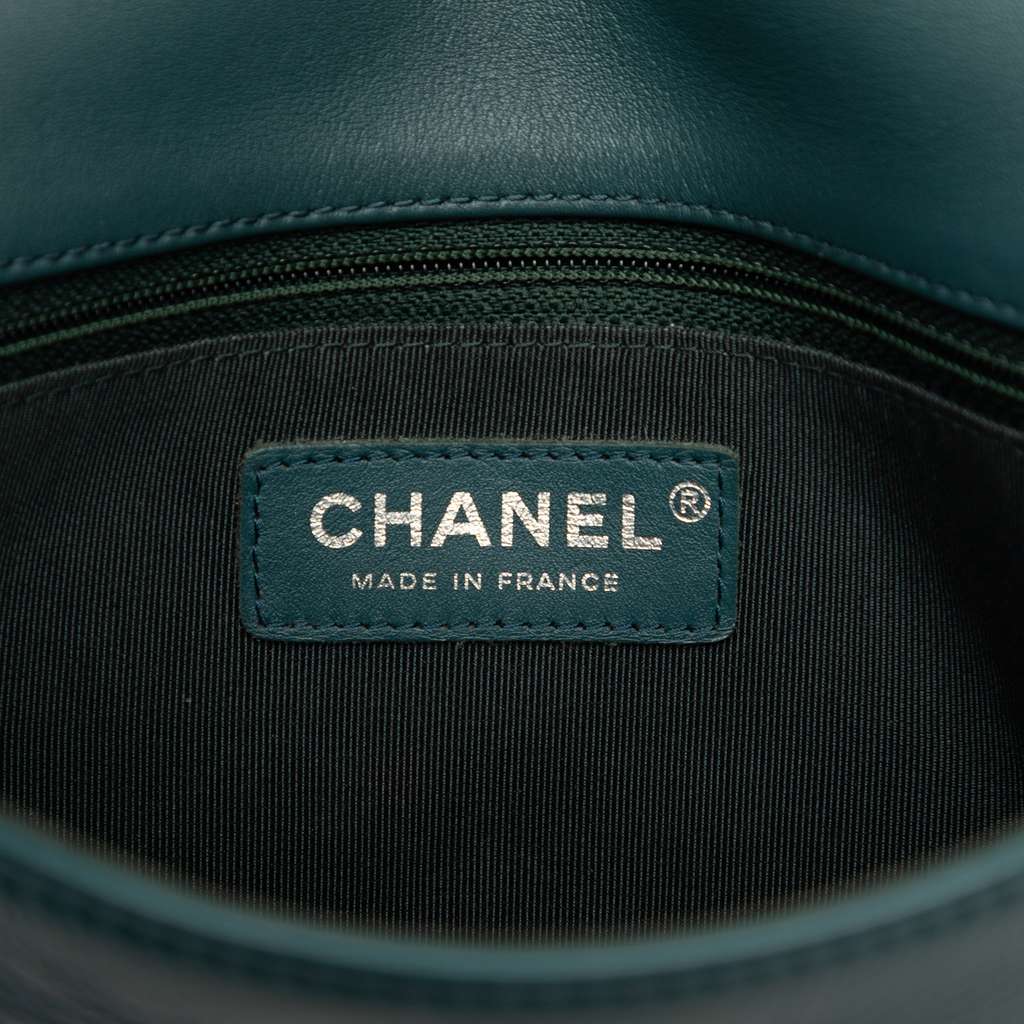 Chanel Small Quilted Crumpled Calfskin Bi Vintage Full Flap - 5