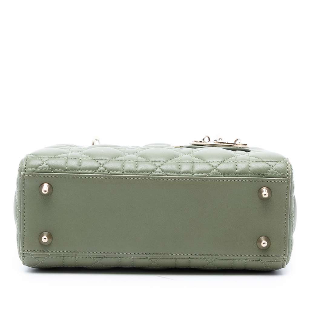 Dior Small Lambskin Cannage Lady Dior - 3