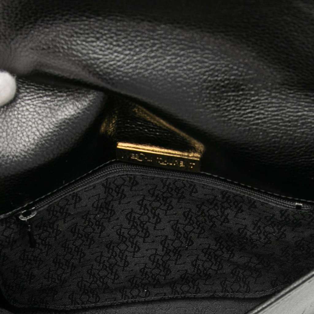 Saint Laurent Leather Envelope Flap Crossbody - 4