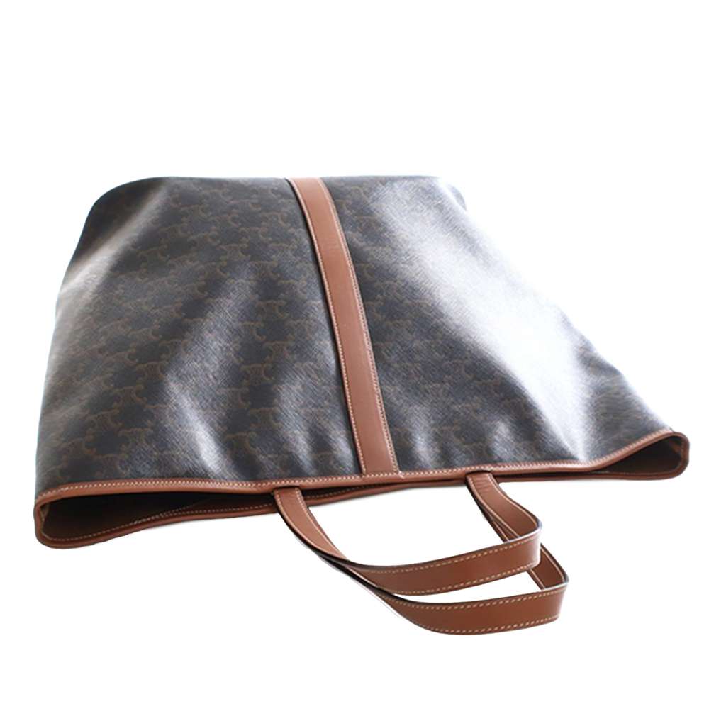 Celine Medium Triomphe Coated Canvas Cabas Tote - 5