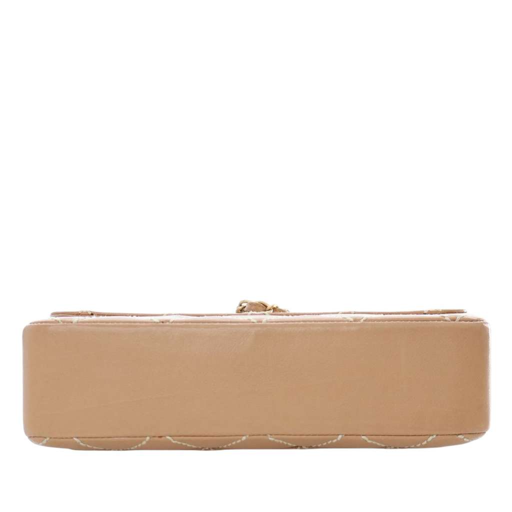 Chanel Medium CC Quilted Calfskin Wild Stitch Flap - 3