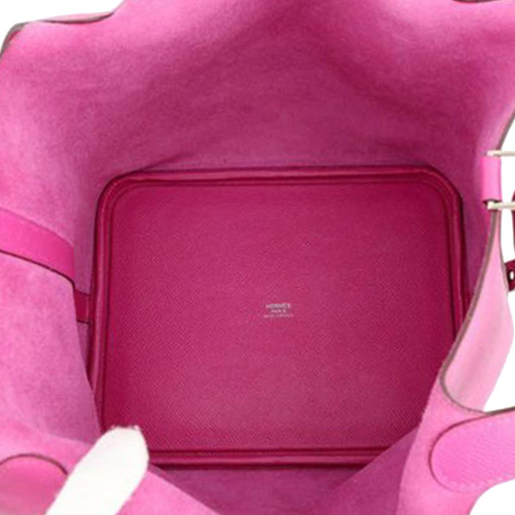 Hermès Epsom Tressage Picotin Lock 22 - 4