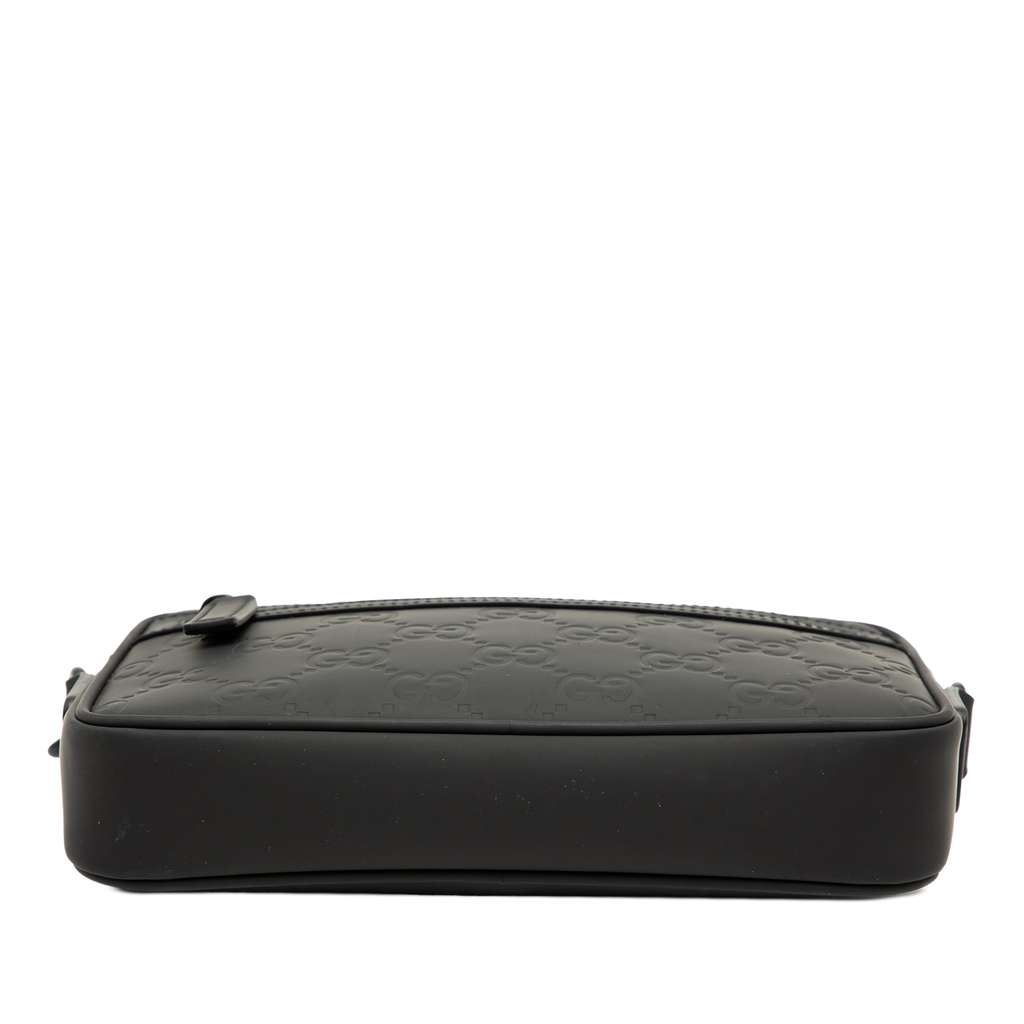 Gucci GG Rubber Effect Leather Crossbody - 3