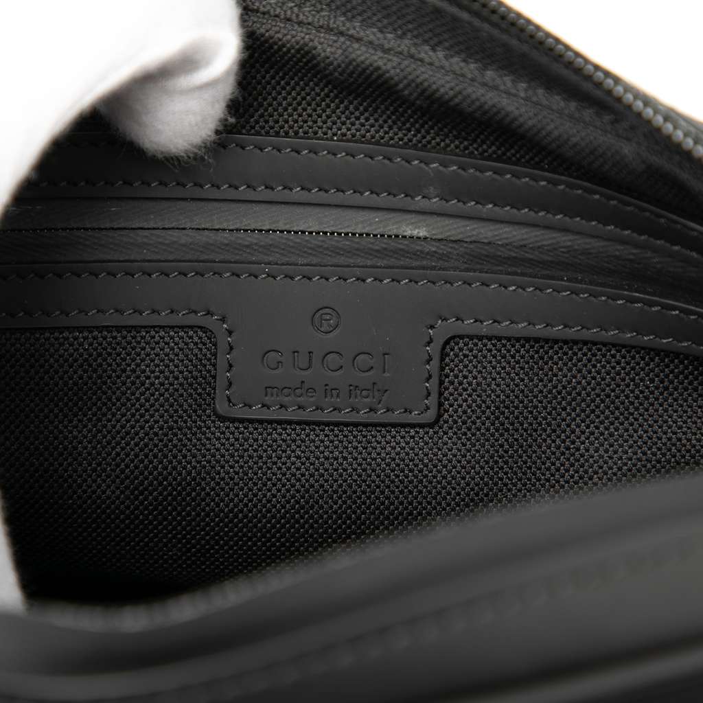 Gucci GG Rubber Effect Leather Crossbody - 5