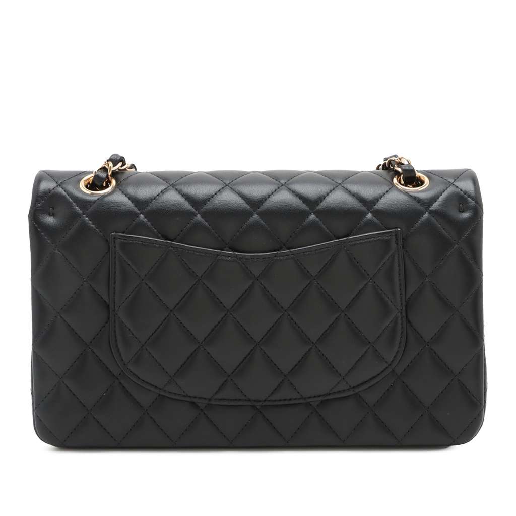 Chanel Medium Classic Lambskin Double Flap - 2