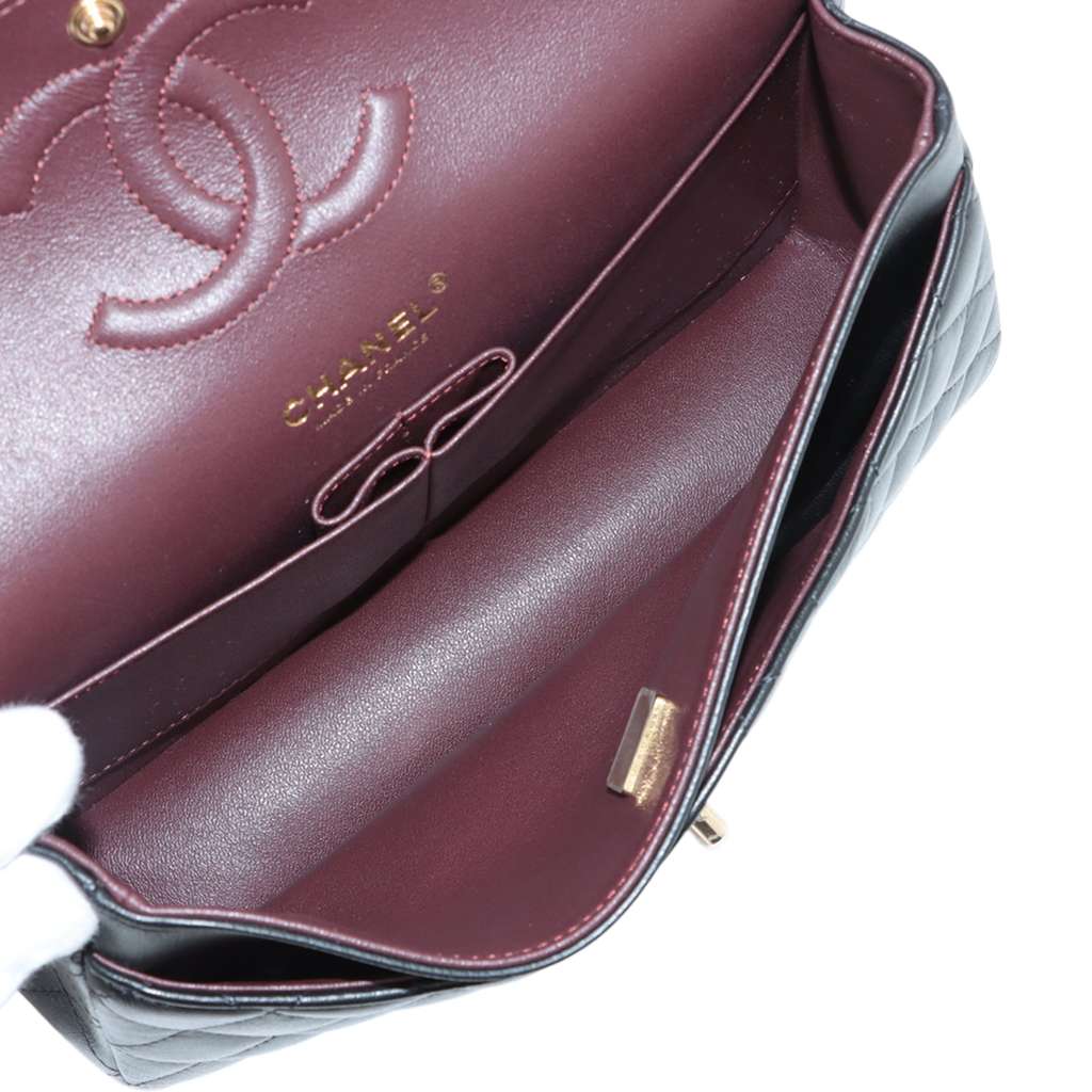 Chanel Medium Classic Lambskin Double Flap - 3