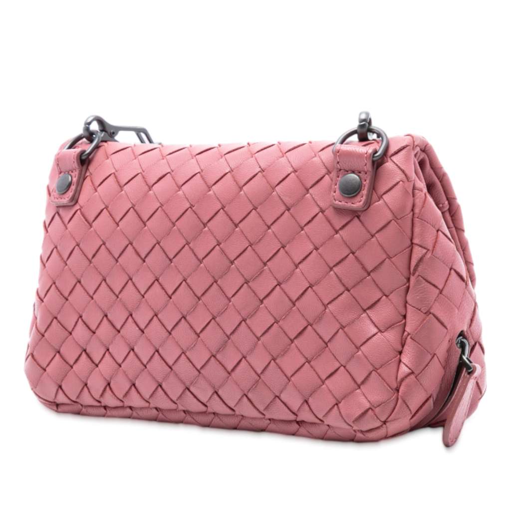 Bottega Veneta Mini Nappa Intrecciato Expandable Chain Crossbody - 2