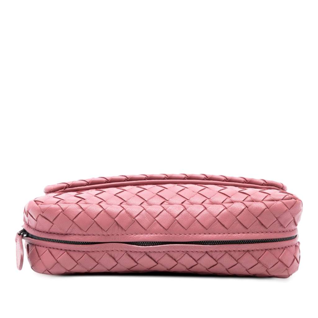 Bottega Veneta Mini Nappa Intrecciato Expandable Chain Crossbody - 3