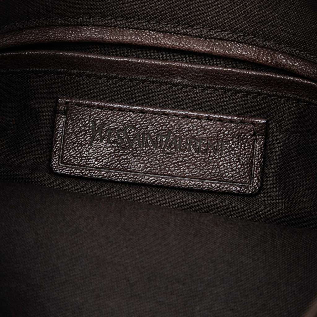 Saint Laurent Medium Leather Cabas Chyc Crossbody - 5