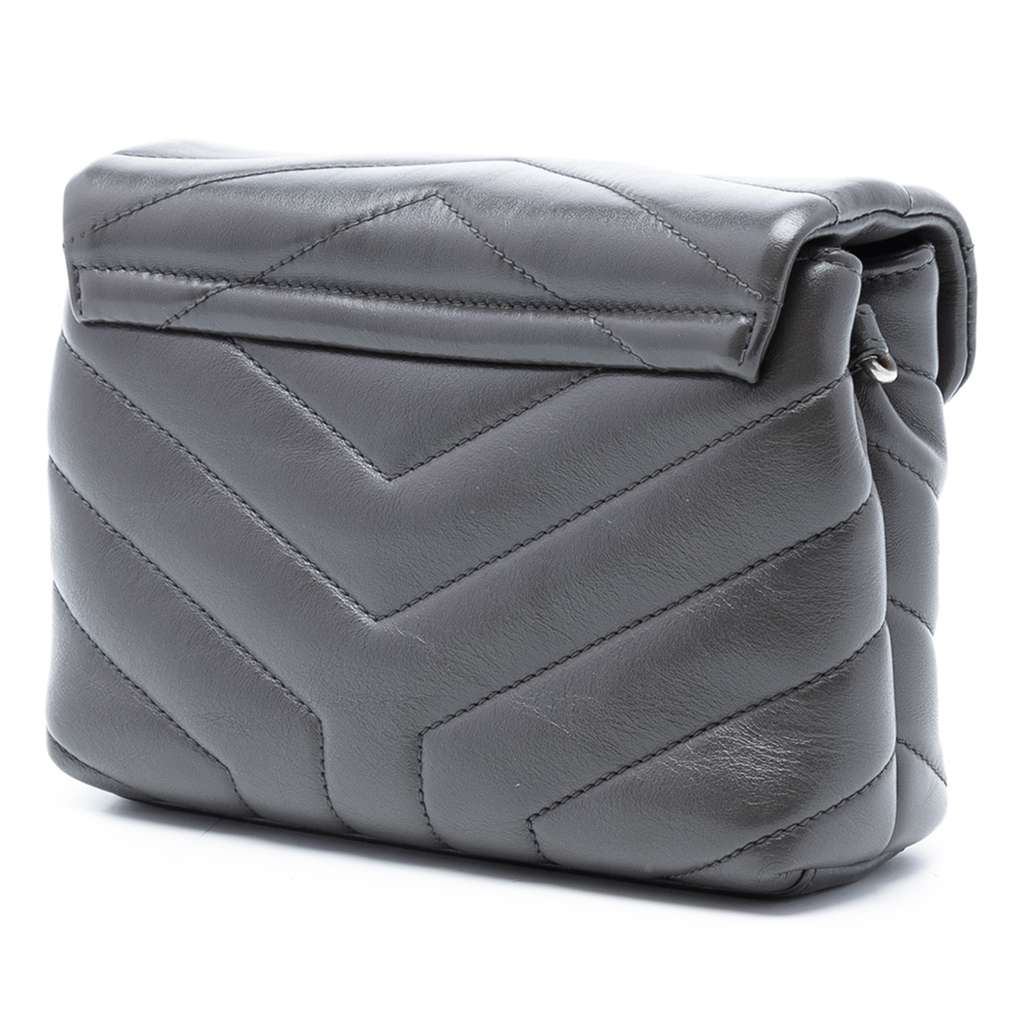 Saint Laurent Toy Matelasse Leather Monogram LouLou Crossbody - 2