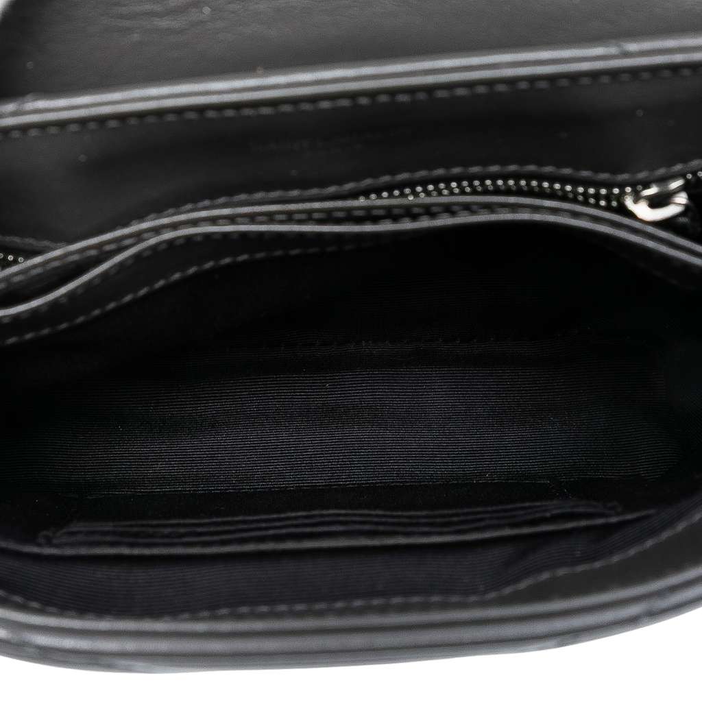 Saint Laurent Toy Matelasse Leather Monogram LouLou Crossbody - 4