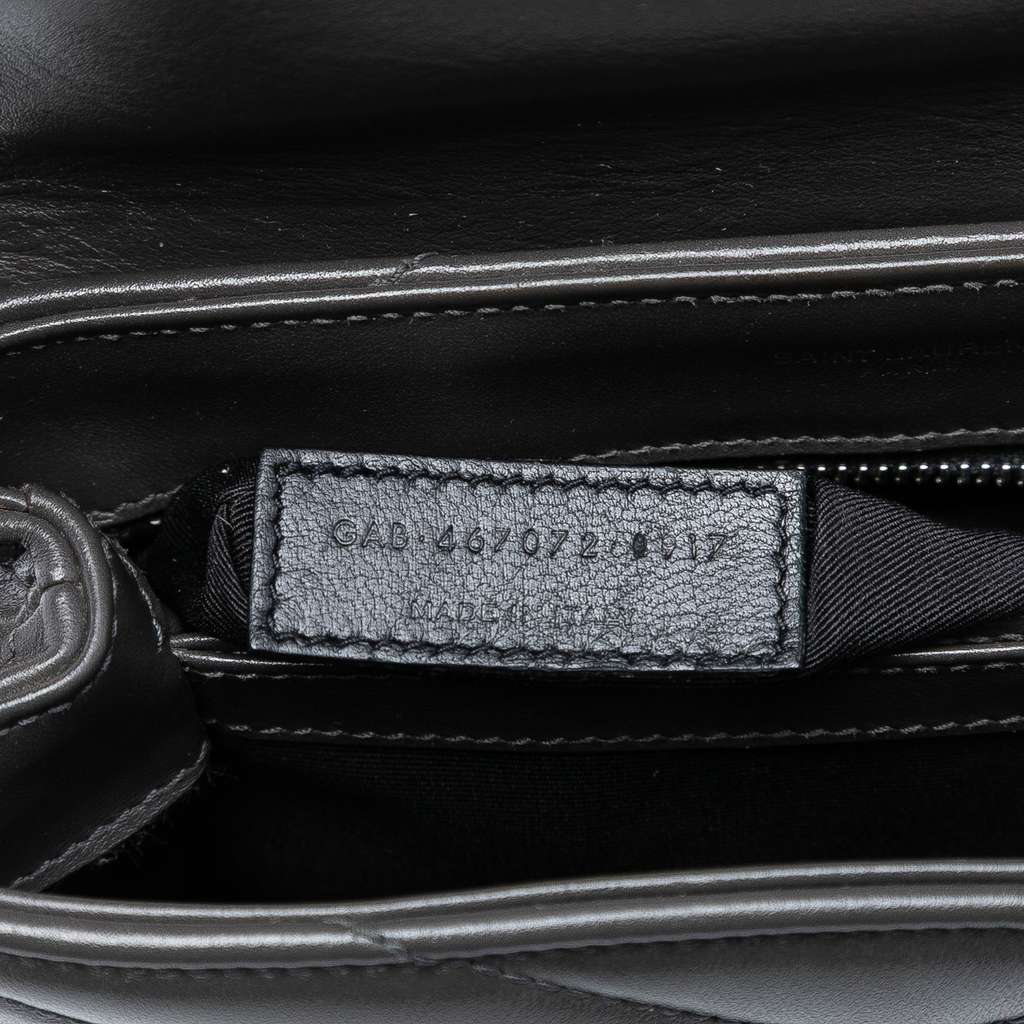 Saint Laurent Toy Matelasse Leather Monogram LouLou Crossbody - 5