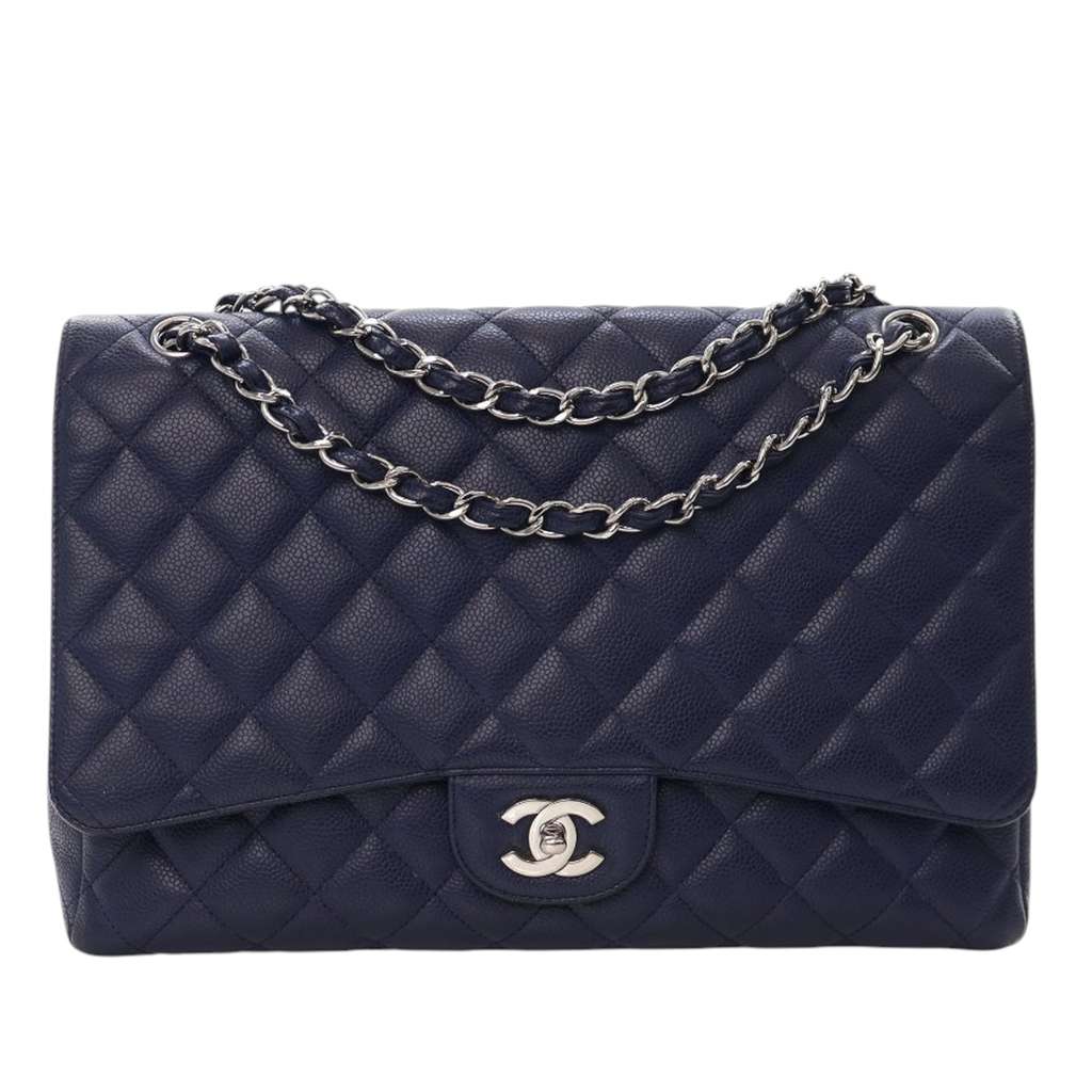 Chanel Maxi Classic Caviar Single Flap