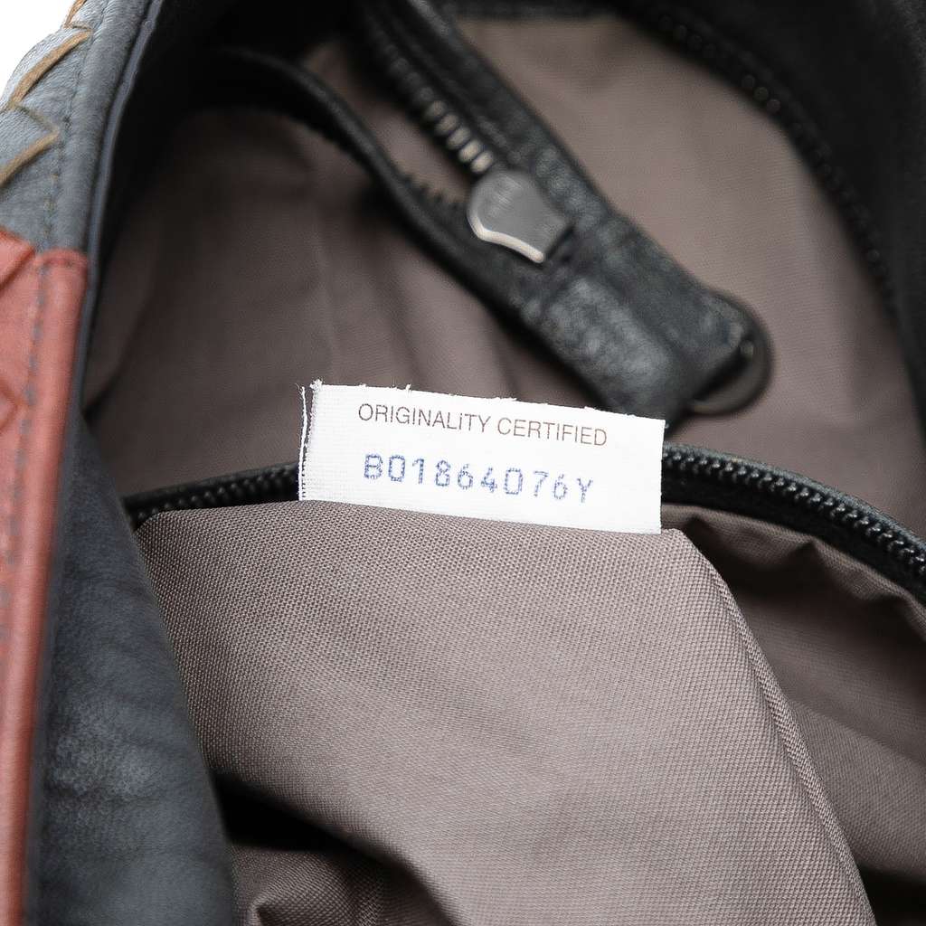 Bottega Veneta Tricolor Nappa Intrecciato Convertible Tote - 5